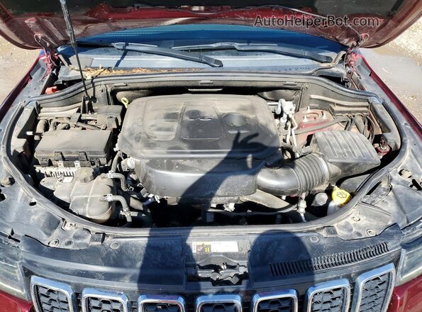 1C4RJEBG4KC657137 2019 JEEP GRAND Burgundy Widok komory silnika