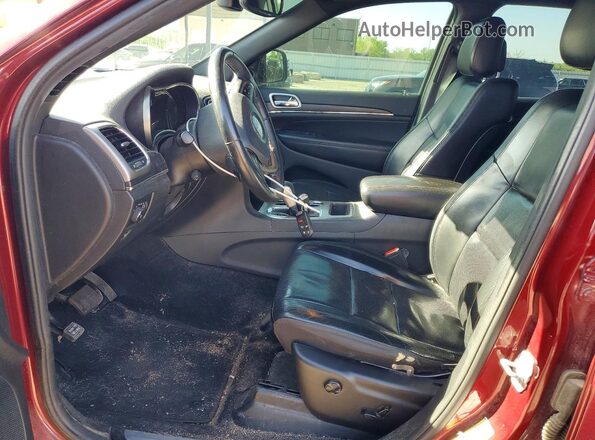 1C4RJEBG4KC657137 2019 JEEP GRAND Burgundy Widok wnętrza z przodu