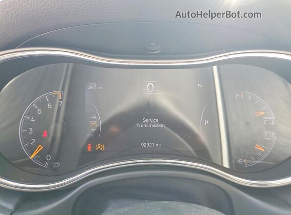 1C4RJEBG4LC448238 2020 JEEP GRAND White Instrument cluster view