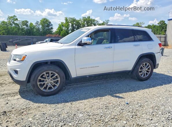 1C4RJEBG6GC335218 2016 JEEP GRAND Белый Передняя левая четверть