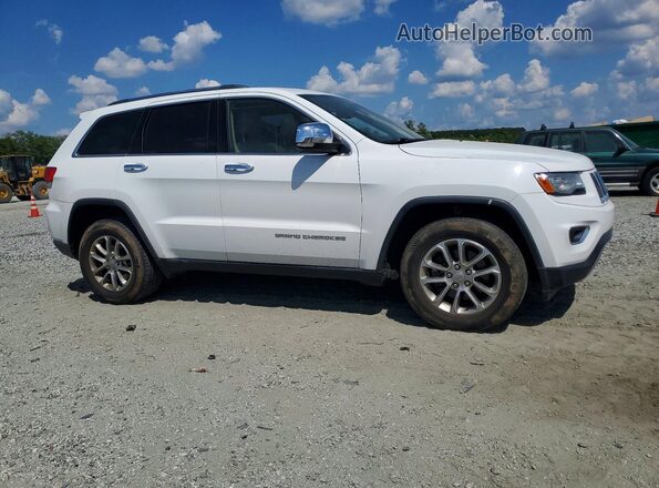 1C4RJEBG6GC335218 2016 JEEP GRAND Белый Передняя правая четверть