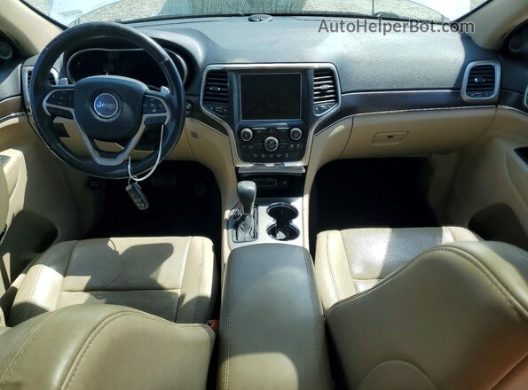 1C4RJEBG6GC335218 2016 JEEP GRAND Белый Вид панели приборов