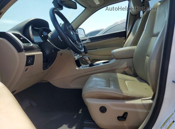 1C4RJEBG6GC335218 2016 JEEP GRAND Белый Вид салона спереди