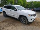 2018 Jeep Grand Cherokee Limited White vin: 1C4RJEBG6JC208718