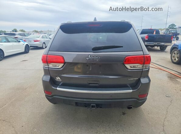 1C4RJEBG7GC500886 2016 JEEP GRAND Серый Вид сзади