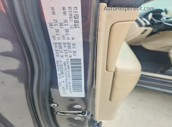1C4RJEBG7GC500886 2016 JEEP GRAND Серый Вид наклейки с VIN-кодом