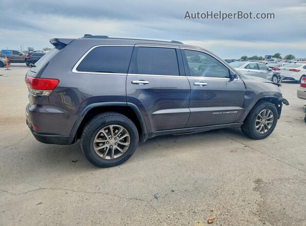 1C4RJEBG7GC500886 2016 JEEP GRAND Серый Задняя правая четверть