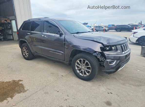 1C4RJEBG7GC500886 2016 JEEP GRAND Серый Передняя правая четверть