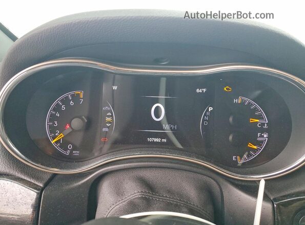 1C4RJEBG8GC369418 2016 JEEP GRAND Белый Вид щитка приборов