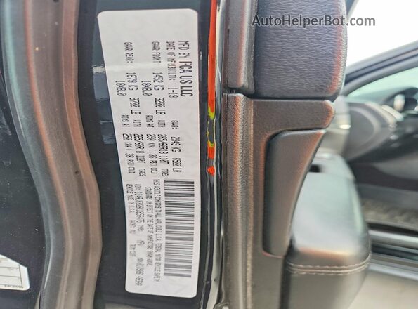 1C4RJEBG8KC656475 2019 JEEP GRAND Черный Вид наклейки с VIN-кодом