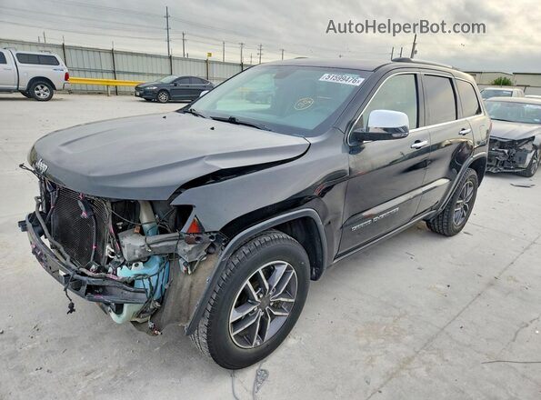 1C4RJEBG8KC656475 2019 JEEP GRAND Черный Передняя левая четверть