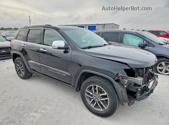 1C4RJEBG8KC656475 2019 JEEP GRAND Черный Передняя правая четверть