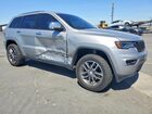 2017 Jeep Grand Cherokee Limited Серебряный vin: 1C4RJEBG9HC717258