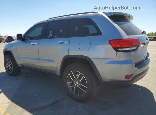 1C4RJEBG9HC717258 2017 JEEP GRAND Серебряный Задняя левая четверть