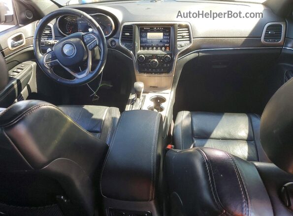 1C4RJEBG9HC717258 2017 JEEP GRAND Серебряный Вид панели приборов