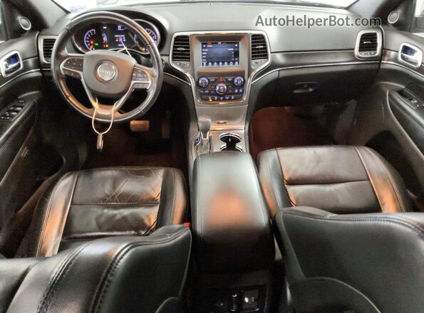 1C4RJEBG9JC155691 2018 JEEP GRAND Белый Вид панели приборов