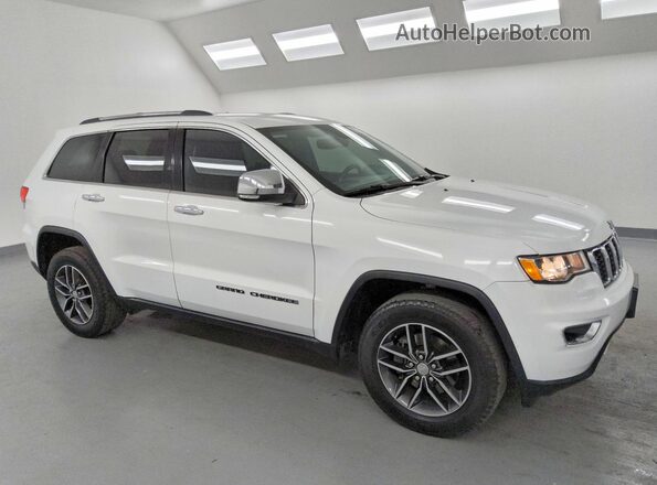1C4RJEBG9JC155691 2018 JEEP GRAND Белый Передняя правая четверть