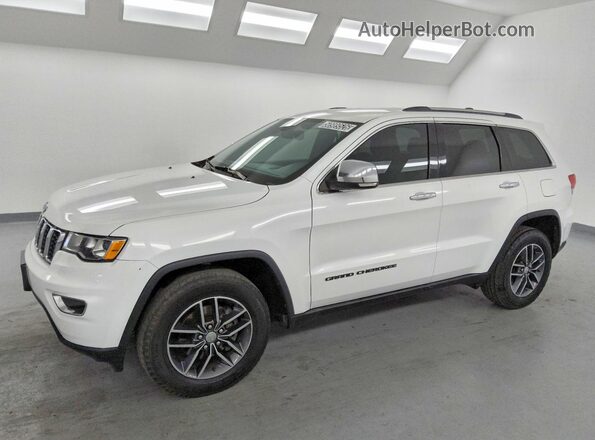 1C4RJEBG9JC155691 2018 JEEP GRAND Белый Передняя левая четверть