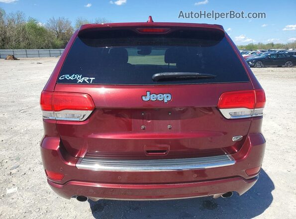 1C4RJECG2KC555706 2019 JEEP GRAND Red Vista trasera
