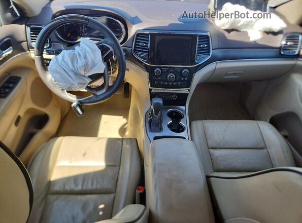 1C4RJECG2LC323821 2020 JEEP GRAND Белый Вид панели приборов