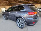 2016 Jeep Grand Cherokee Overland Gray vin: 1C4RJECG3GC329391