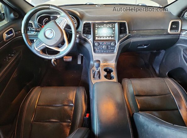 1C4RJECG3GC329391 2016 JEEP GRAND Gray Vista del salpicadero