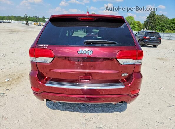 1C4RJECG5JC455369 2018 JEEP GRAND Бордовый Вид сзади