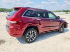 2018 Jeep Grand Cherokee Overland Бордовый vin: 1C4RJECG5JC455369