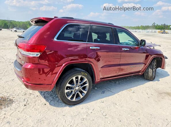 1C4RJECG5JC455369 2018 JEEP GRAND Бордовый Задняя правая четверть