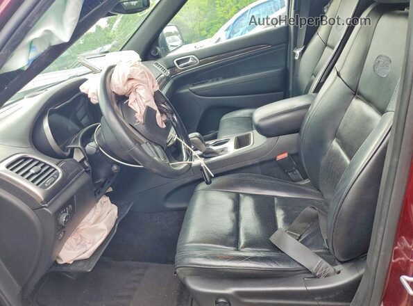 1C4RJECG5JC455369 2018 JEEP GRAND Бордовый Вид салона спереди
