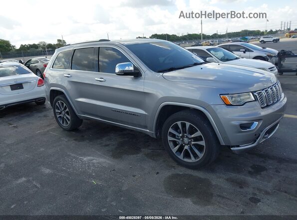 1C4RJECG8HC696773 2017 JEEP GRAND CHEROKEE Серебряный Передняя правая четверть