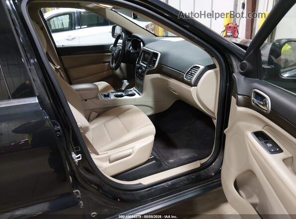 1C4RJFAG0GC461016 2016 JEEP GRAND CHEROKEE Черный Вид салона спереди