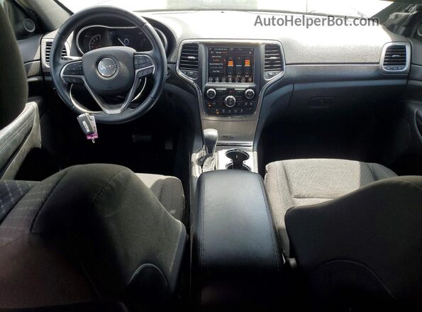 1C4RJFAG0JC287732 2018 JEEP GRAND Серебряный Вид панели приборов