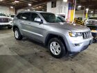 2017 Jeep Grand Cherokee Laredo Серебряный vin: 1C4RJFAG1HC756014
