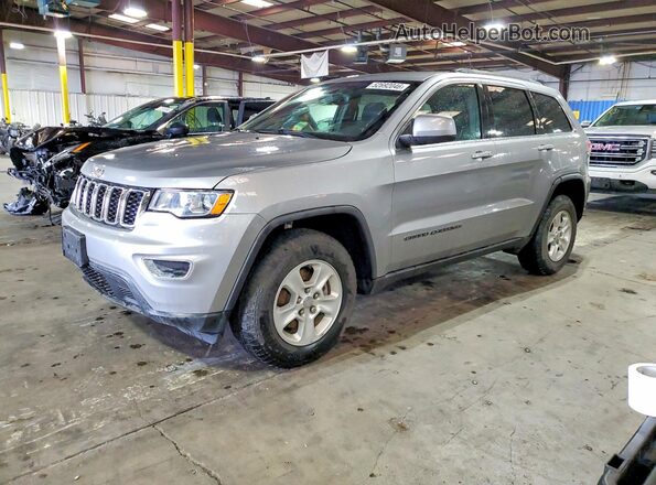 1C4RJFAG1HC756014 2017 JEEP GRAND Серебряный Передняя левая четверть