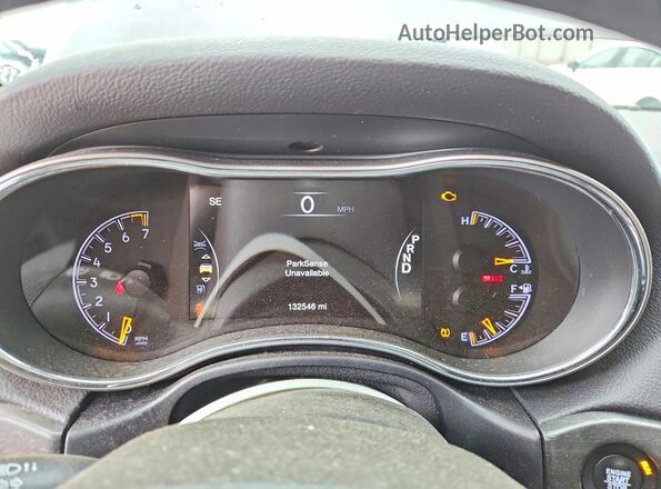 1C4RJFAG1HC924847 2017 JEEP GRAND Угольный Вид щитка приборов