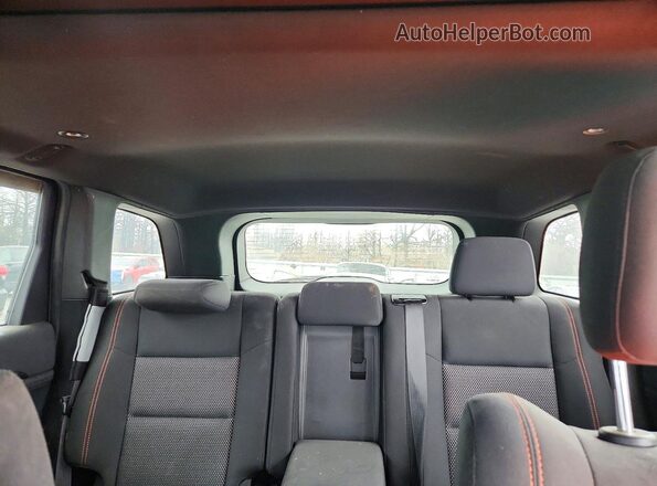 1C4RJFAG2GC366537 2016 JEEP GRAND Black უკანა სავარძლების ხედი