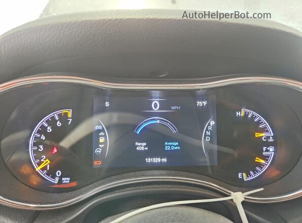 1C4RJFAG2HC881670 2017 JEEP GRAND Gray Widok zestawu wskaźników