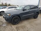 2018 Jeep Grand Cherokee Laredo Синий vin: 1C4RJFAG2JC348627