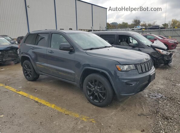 1C4RJFAG2JC348627 2018 JEEP GRAND Синий Передняя правая четверть