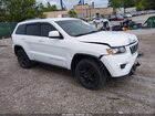 2016 Jeep Grand Cherokee Laredo White vin: 1C4RJFAG3GC413932