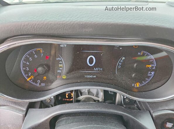 1C4RJFAG3JC173109 2018 JEEP GRAND Gray Widok zestawu wskaźników