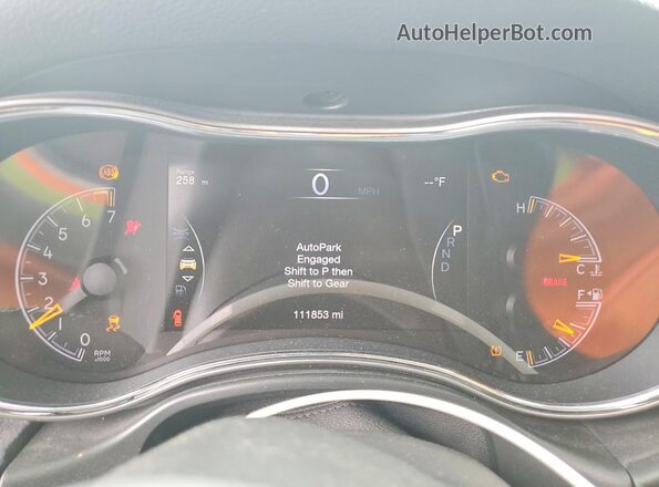 1C4RJFAG3LC231450 2020 JEEP GRAND Белый Вид щитка приборов
