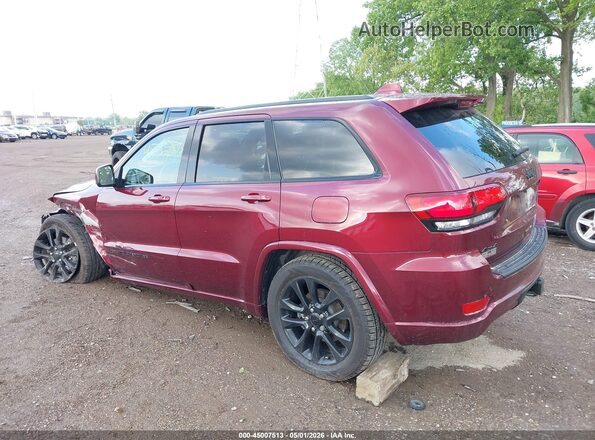 1C4RJFAG3MC745588 2021 JEEP GRAND CHEROKEE Красный Задняя левая четверть