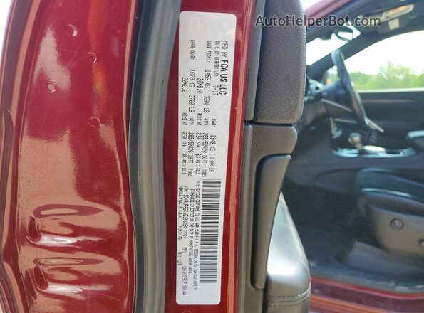 1C4RJFAG4JC103294 2018 JEEP GRAND Burgundy Շարժիչի բաժամունքի տեսք