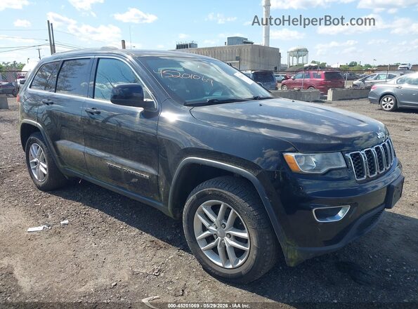 1C4RJFAG4JC147991 2018 JEEP GRAND CHEROKEE Black Widok zestawu wskaźników