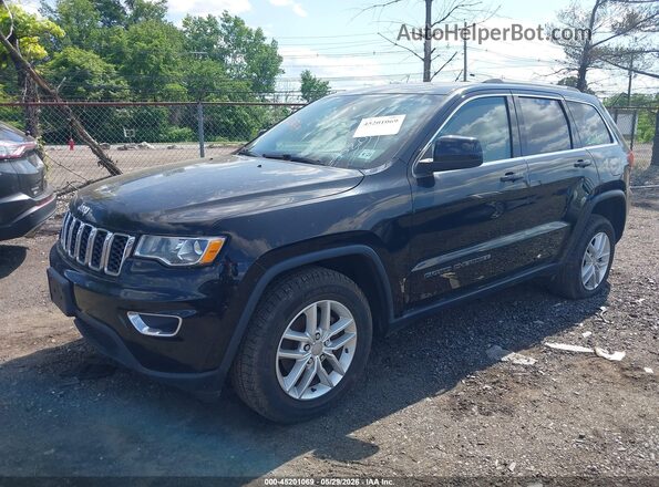 1C4RJFAG4JC147991 2018 JEEP GRAND CHEROKEE Black Przód lewy