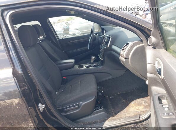 1C4RJFAG4JC147991 2018 JEEP GRAND CHEROKEE Black Widok wnętrza z przodu