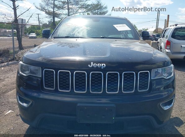 1C4RJFAG4JC147991 2018 JEEP GRAND CHEROKEE Black Widok wnętrza z tyłu