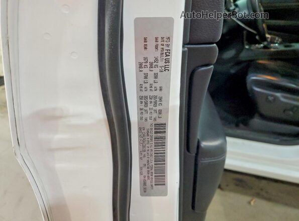 1C4RJFAG4JC396159 2018 JEEP GRAND White Widok naklejki z numerem VIN